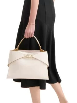 ALVIERO MARTINI PRIMA CLASSE DIANA Borsa A Mano, Con Tracolla, In Pelle -Borse Sconto alviero martini prima classe diana borsa a mano con tracolla in pelle bianco cotone 191698943677 4