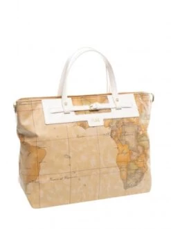 ALVIERO MARTINI PRIMA CLASSE SELENE SOFT Borsa A Mano -Borse Sconto alviero martini prima classe selene soft borsa a mano bianco cotone 193902032733 2