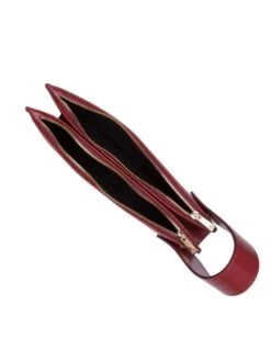 ANNA VIRGILI AIDA Pochette In Pelle Saffiano -Borse Sconto anna virgili aida pochette in pelle saffiano rosso 8052462556818 2