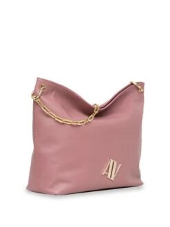 ANNA VIRGILI DAMASCO Borsa A Spalla In Pelle -Borse Sconto anna virgili damasco borsa a spalla in pelle rose 8054141088818 3
