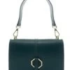 ANNA VIRGILI HORTENZIA S Borsa A Mano In Pelle -Borse Sconto anna virgili hortenzia s borsa a mano in pelle green 8054141088580