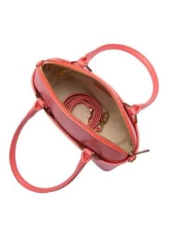 ANNA VIRGILI ISOTTA Borsa A Mano Pelle Saffiano -Borse Sconto anna virgili isotta borsa a mano pelle saffiano corallo 8052462559956 3