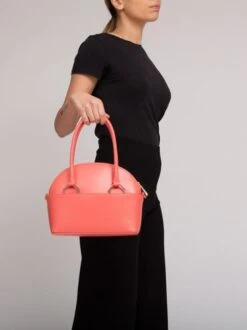 ANNA VIRGILI ISOTTA Borsa A Mano Pelle Saffiano -Borse Sconto anna virgili isotta borsa a mano pelle saffiano corallo 8052462559956 5