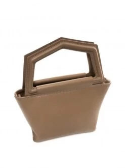 ANNA VIRGILI SQUARE Borsa A Mano In Pelle Saffiano