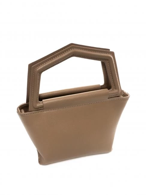 ANNA VIRGILI SQUARE Borsa A Mano In Pelle Saffiano 3 ANNA VIRGILI SQUARE Borsa A Mano In Pelle Saffiano