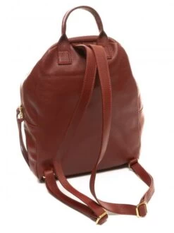 ANNA VIRGILI WORLD NEW GAIA Zaino In Pelle Con Tasca