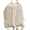 ANNA VIRGILI WORLD Zaino In Pelle Con Tasca In Tessuto 2 ANNA VIRGILI WORLD Zaino In Pelle Con Tasca In Tessuto -Borse Sconto anna virgili world zaino in pelle con tasca in tessuto crema 8052462552575