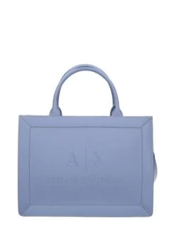 ARMANI EXCHANGE A|X EMBOSSED Borsa Tote Media -Borse Sconto armani exchange a x embossed borsa tote media shadow 8053616387869 3