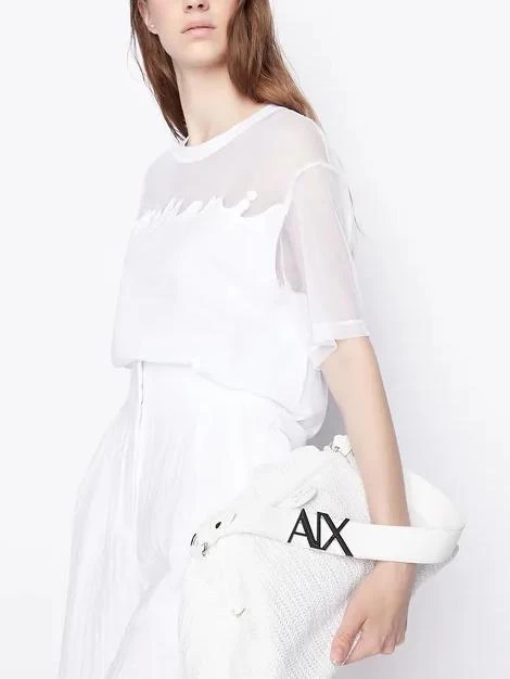 ARMANI EXCHANGE INTRECCIO Borsa Con Tracolla 5 ARMANI EXCHANGE INTRECCIO Borsa Con Tracolla - immagine 3