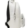 ARMANI EXCHANGE LOGO ALL OVER Zaino Con Tasca -Borse Sconto armani exchange logo all over zaino con tasca bianco 8053616861567