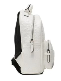 ARMANI EXCHANGE LOGO ALL OVER Zaino Con Tasca