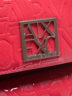 ARMANI EXCHANGE Mini Zaino Effetto Vernice -Borse Sconto armani exchange mini zaino effetto vernice record red 8052130712966 4
