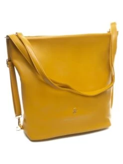 BEVERLY HILLS POLO CLUB SELENE Borsa A Spalla / Zainetto -Borse Sconto beverly hills polo club selene borsa a spalla zainetto ocra 8053617851062 4