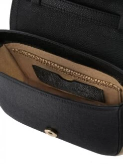 BORBONESE Borsa A Tracolla In Pelle -Borse Sconto borbonese borsa a tracolla in pelle nero 8053363464806 2