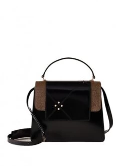 BORBONESE CARRE Borsa A Mano In Pelle Con Tracolla