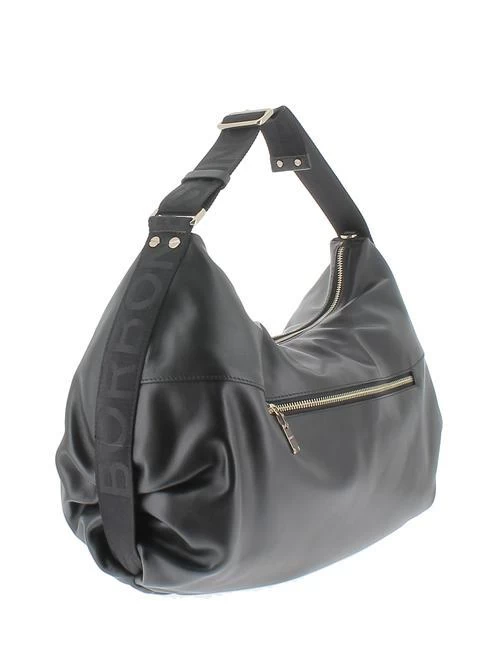 BORBONESE CLOUDETTE HOBO Borsa Sacca In Pelle 6 BORBONESE CLOUDETTE HOBO Borsa Sacca In Pelle - immagine 4