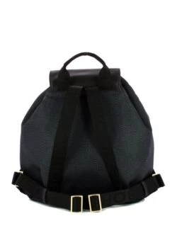 BORBONESE NEW DUNETTE NYLON OP Zaino Medio -Borse Sconto borbonese new dunette nylon op zaino medio dark black 8053363491505 3
