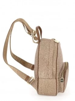 BORBONESE PORTRAIT Zainetto Donna 13 BORBONESE PORTRAIT Zainetto Donna -Borse Sconto borbonese portrait zainetto donna beige brown 8053363466503 5