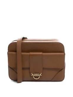 BORBONESE SAVOY DUETTO CAVIAR Borsa Camera Media Pelle -Borse Sconto borbonese savoy duetto caviar borsa camera media pelle cuoio 8053363480561 2