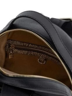 BORBONESE SAVOY DUETTO CAVIAR Zaino Piccola In Pelle 9 BORBONESE SAVOY DUETTO CAVIAR Zaino Piccola In Pelle -Borse Sconto borbonese savoy duetto caviar zaino piccola in pelle nero 8053363482176 3