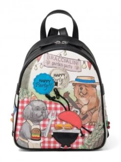 BRACCIALINI ALLROUND Zaino -Borse Sconto braccialini allround zaino fantasia 8052991188009 2