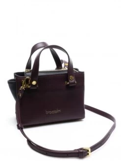 BRACCIALINI ASIA Borsa A Mano Con Tracolla -Borse Sconto braccialini asia borsa a mano con tracolla multi prugna 8052991128616 4