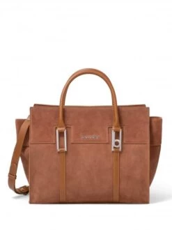BRACCIALINI HELLEN Borsa A Mano In Pelle Scamosciata -Borse Sconto braccialini hellen borsa a mano in pelle scamosciata cuoio 8052991203740 2
