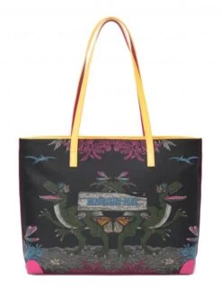 BRACCIALINI JACQUARD Borsa A Spalla -Borse Sconto braccialini jacquard borsa a spalla nero dino 8052991098551 1