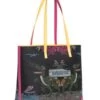 BRACCIALINI JACQUARD Borsa A Spalla -Borse Sconto braccialini jacquard borsa a spalla nero dino 8052991098551