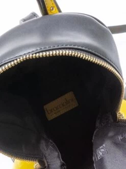 BRACCIALINI LOLA Zaino In Pelle -Borse Sconto braccialini lola zaino in pelle giallo 8052991124243 2