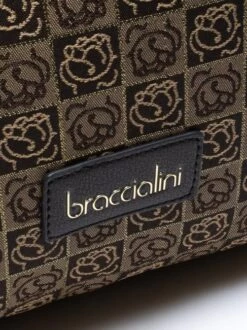 BRACCIALINI MONOGRAM Borsa Bauletto In Tessuto Jacquard 9 BRACCIALINI MONOGRAM Borsa Bauletto In Tessuto Jacquard -Borse Sconto braccialini monogram borsa bauletto in tessuto jacquard classic 8052991203474 2