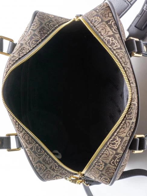 BRACCIALINI MONOGRAM Borsa Bauletto In Tessuto Jacquard 6 BRACCIALINI MONOGRAM Borsa Bauletto In Tessuto Jacquard - immagine 4