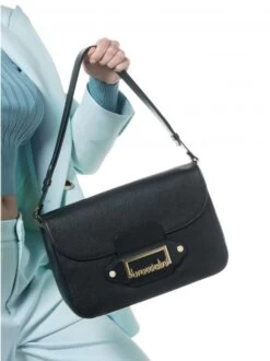 BRACCIALINI NICOLE Borsa A Spalla In Pelle -Borse Sconto braccialini nicole borsa a spalla in pelle nero dollaro 8052991151430 2