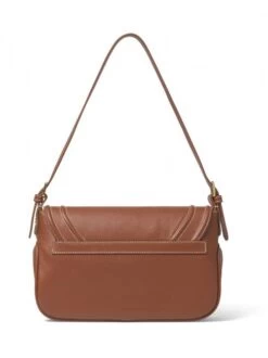 BRACCIALINI NORA Borsa A Spalla In Pelle -Borse Sconto braccialini nora borsa a spalla in pelle marrone 8052991201715 2