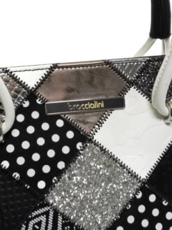 BRACCIALINI PATCH Borsa A Mano, Con Tracolla, In Pelle