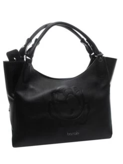 BRACCIALINI SCARLET Borsa In Pelle -Borse Sconto braccialini scarlet borsa in pelle nero 8052991202064 4