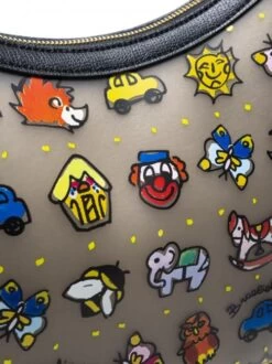 BRACCIALINI TEMINI Borsa A Spalla Trasparente -Borse Sconto braccialini temini borsa a spalla trasparente gum nero 8052991106836 3