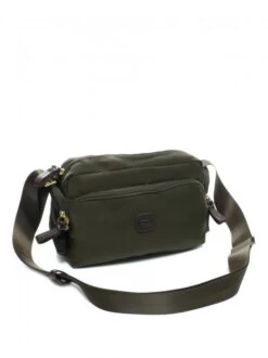Bric's BRIC’S X-BAG Borsa A Tracolla -Borse Sconto bric s x bag borsa a tracolla oliva moro 8016623820965 3