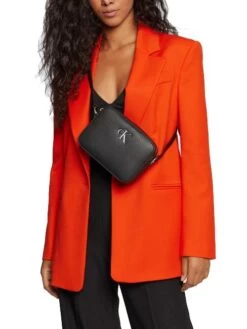 CALVIN KLEIN CK JEANS MINIMAL MONOGRAM Camera Bag A Tracolla -Borse Sconto calvin klein ck jeans minimal monogram camera bag a tracolla black 8719856716516 4