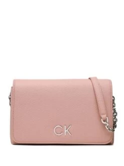 CALVIN KLEIN RE-LOCK Borsa A Tracolla Con Flap -Borse Sconto calvin klein re lock borsa a tracolla con flap cafe au lait 8720107787940 2