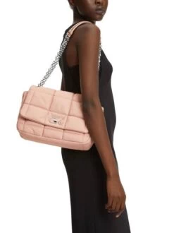 CALVIN KLEIN RE-LOCK QUILT Borsa A Spalla In Nylon -Borse Sconto calvin klein re lock quilt borsa a spalla in nylon cafe au lait 8720107786561 1