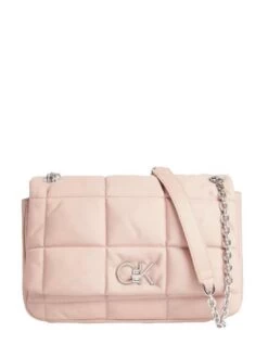 CALVIN KLEIN RE-LOCK QUILT Borsa A Spalla In Nylon -Borse Sconto calvin klein re lock quilt borsa a spalla in nylon cafe au lait 8720107786561 2
