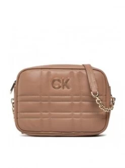 CALVIN KLEIN RE-LOCK QUILTED Camera Bag A Tracolla