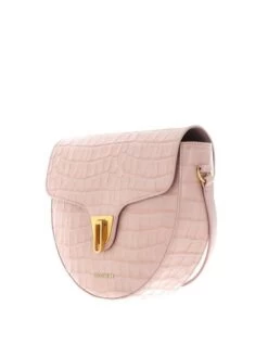 COCCINELLE BEAT CROCO SHINY SOFT Mini Bag A Tracolla In Pelle