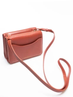 COCCINELLE EVASION CALF Mini Bag A Tracolla In Pelle Liscia -Borse Sconto coccinelle evasion calf mini bag a tracolla in pelle liscia foliage red 8059978294418 3