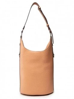 COCCINELLE FAUVE ELK Borsa Grande In Pelle Martellata