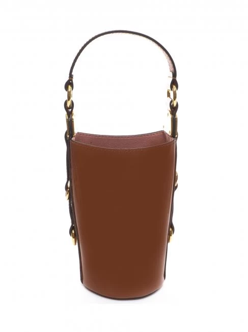 COCCINELLE FAUVE PATENT Mini Secchiello In Pelle 6 COCCINELLE FAUVE PATENT Mini Secchiello In Pelle - immagine 4