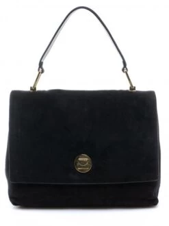 COCCINELLE LIYA SUEDE Borsa A Mano, Con Tracolla, In Pelle Scamosciata -Borse Sconto coccinelle liya suede borsa a mano con tracolla in pelle scamosciata nero 8059978213549 3