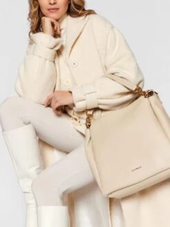 COCCINELLE MAELODY Borsa A Mano, In Pelle Martellata -Borse Sconto coccinelle maelody borsa a mano in pelle martellata silk 8059978395214 2