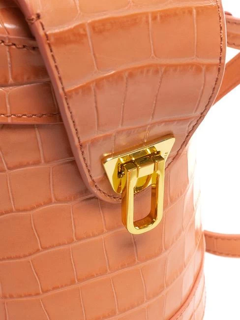 COCCINELLE ORCHESTRA CROCO SHINY SOFT Borsa Secchiello 4 COCCINELLE ORCHESTRA CROCO SHINY SOFT Borsa Secchiello - immagine 2